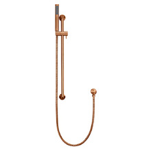 Round Single Function Hand-Held Shower on Rail